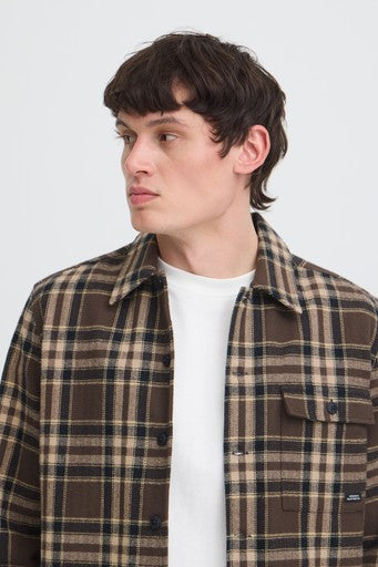 Geruit overshirt – Blend