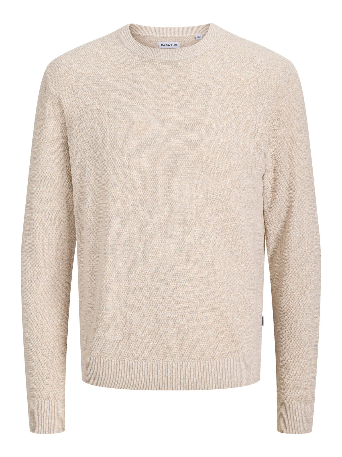 Ryder Knit Crew Neck – Greige – leveranciersfoto