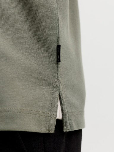 Ethan LS Zip Polo
