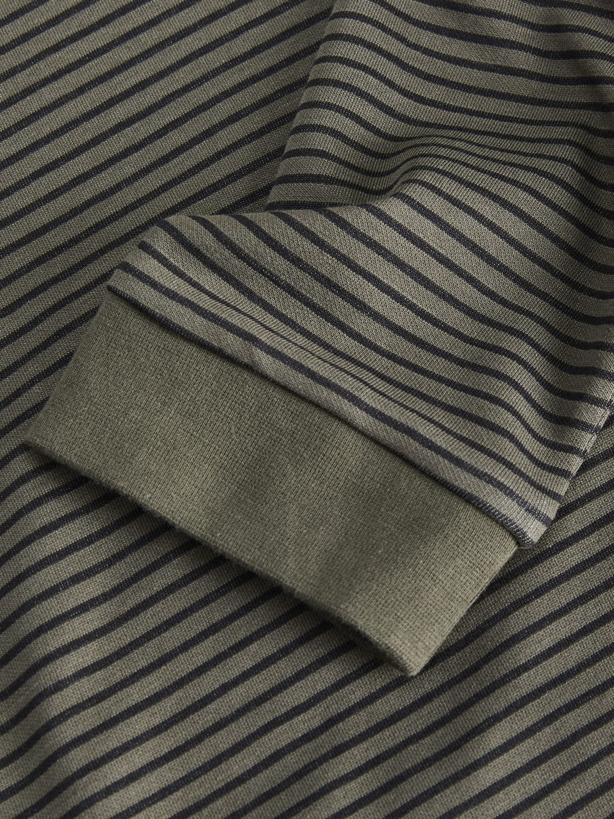 Jack & Jones Barron longsleeve heren Forest Night, detail