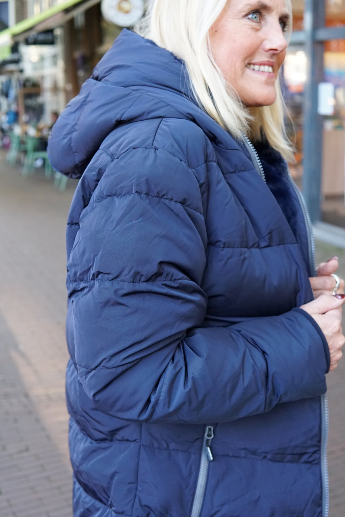 Nordberg Hilary lange pufferjas dames