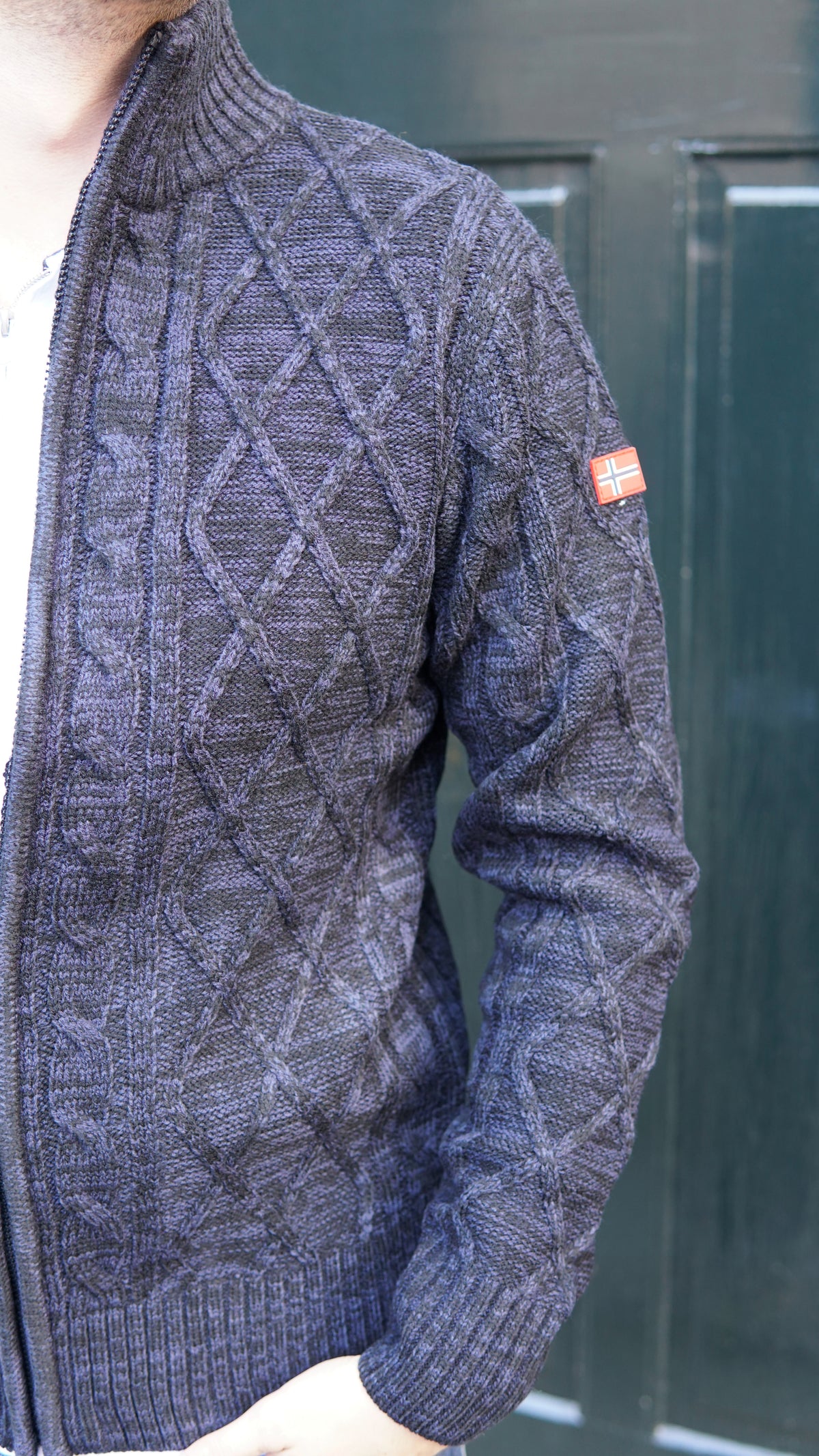 Nordberg Kol half zip herentrui