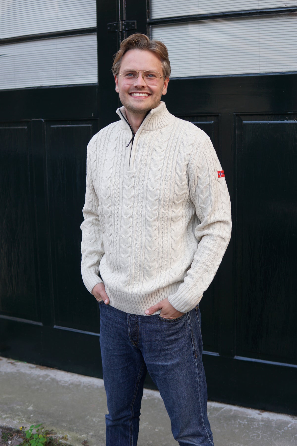 Nordberg Kol half zip herentrui