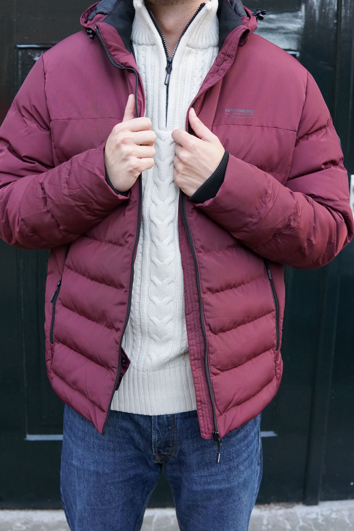 Nordberg Konrad heren winterjas