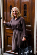 Kyra in Donker Bruin — Topics Fashion fotoshoot met Sjors en Sandra